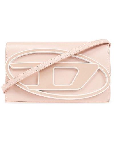 DIESEL '1dr' Strapped Wallet, - Pink