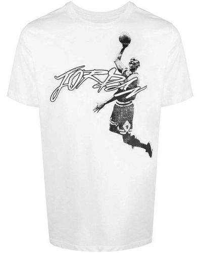 Nike Michael- Print T-shirt - White