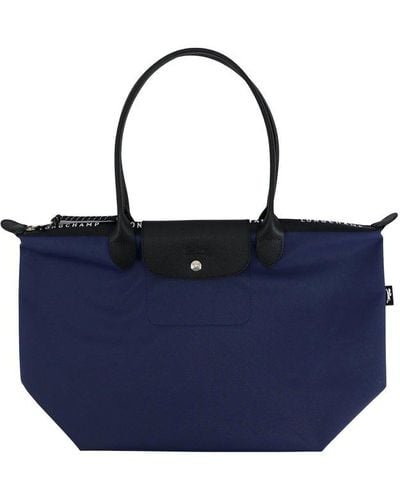 Longchamp Large Le Pliage Energy Top Handle Bag - Blue