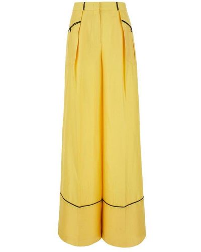 Bally Trousers - Yellow