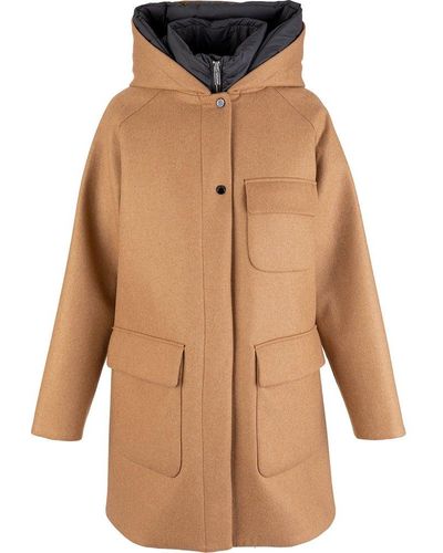 Woolrich : Sideline Coat - Brown