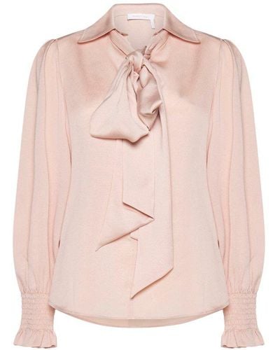 See By Chloé Pussy Bow Neck Blouse - Multicolour