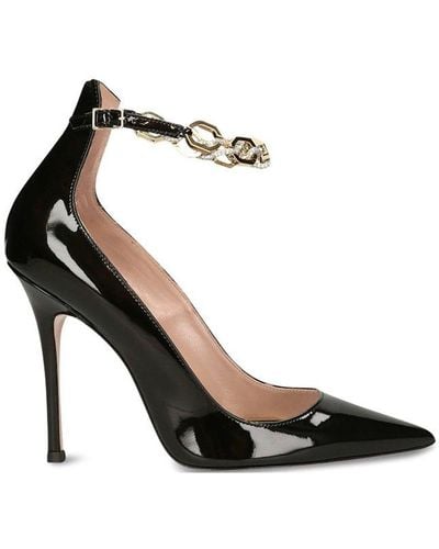 Gedebe Anita Pointed Toe Court Shoes - Black