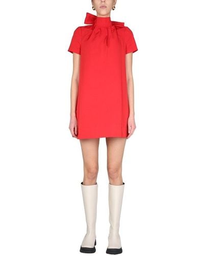 STAUD "ilana" Mini Dress - Red