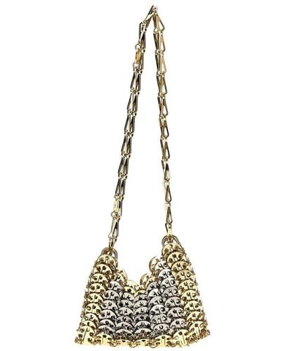 Rabanne Iconic Nano 1969 Shoulder Bag - Metallic