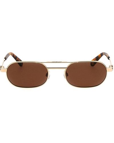 Off-White c/o Virgil Abloh Off- 'Vaiden' Sunglasses - Brown