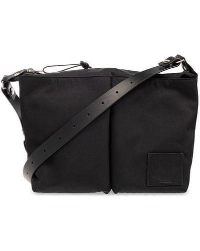 Jil Sander ‘Pilot’ Shoulder Bag - Black