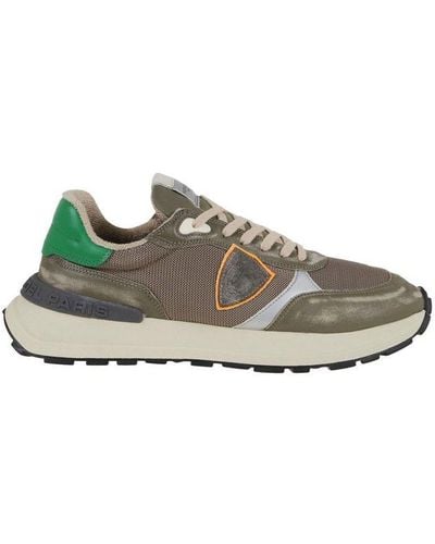 Philippe Model Antibes Mondial Lace-up Trainers - Green