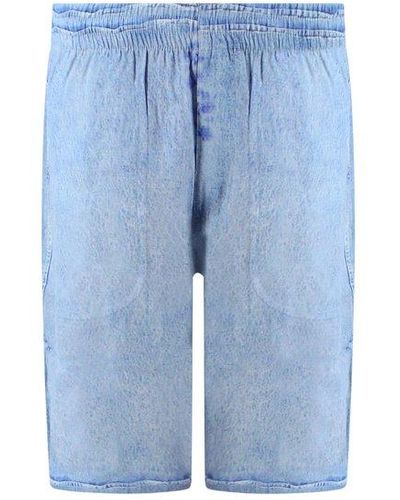DIESEL P Feng Denim Shorts - Blue