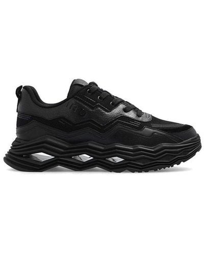 IRO Wave Lace-up Trainers - Black