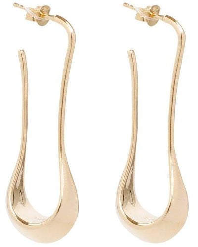 Lemaire Short Drop Earrings Jewellery - Metallic