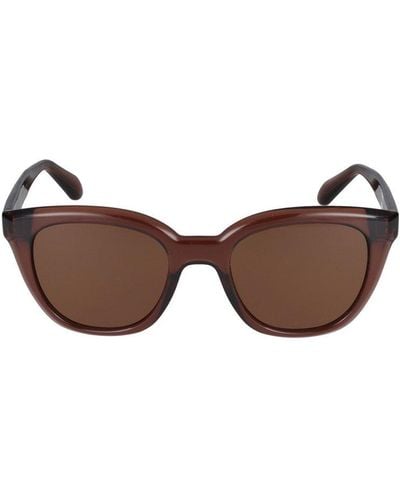 Ferragamo Cat-eye Sunglasses - Brown
