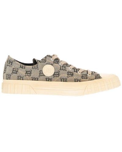 MISBHV Monogram Army Trainers - Natural