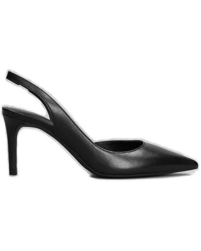 MICHAEL Michael Kors Chelsea Slingback Pointed-toe Court Shoes - Black
