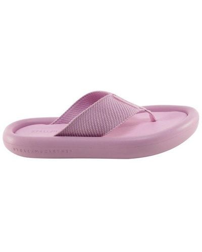 Stella McCartney Air Slide Thong Sandals - Purple
