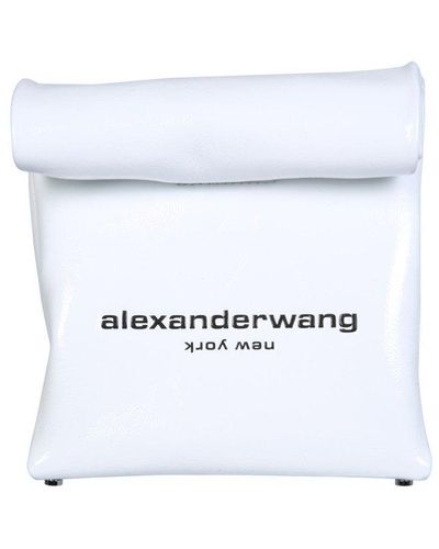Alexander Wang Lunch Bag Clutch - White