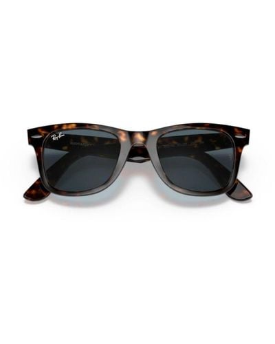 Ray-Ban Wayfarer Square Frame Sunglasses - Black