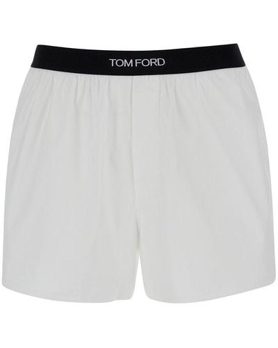 Tom Ford Stretch Boxers - White