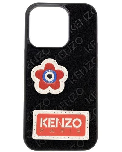 KENZO Iphone 14 Pro Case, - Black