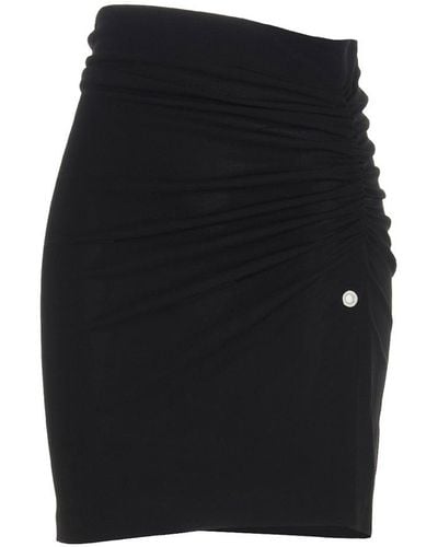 1017 ALYX 9SM Side Slit Mini Skirt - Black
