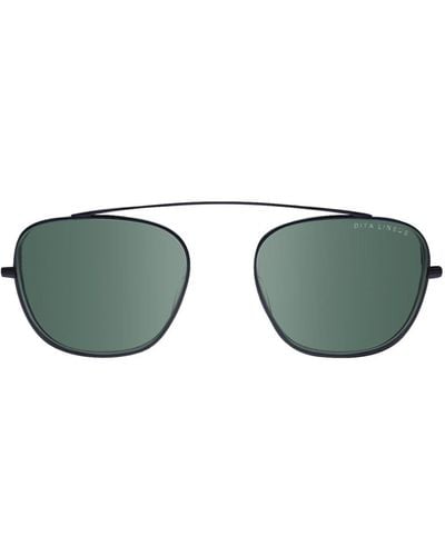 Dita Eyewear Lineus Clip-on Sunglasses - Green