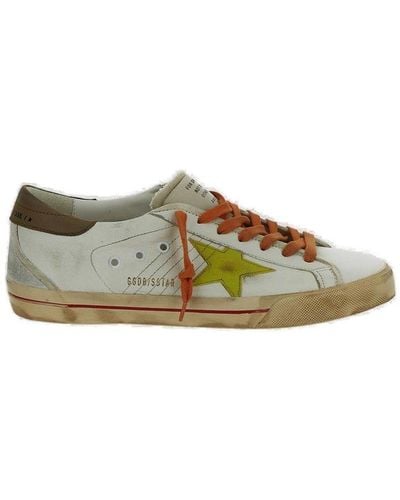 Golden Goose Super-star Classic With Spur - Green