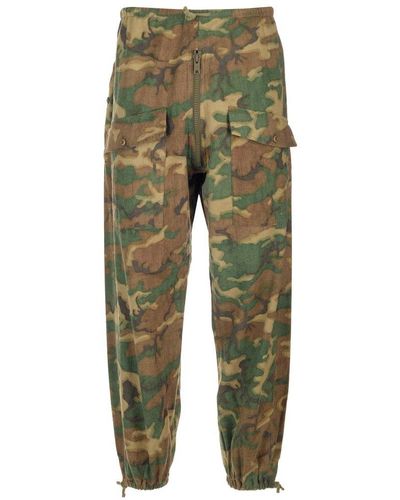 Givenchy Camouflage Trousers - Green