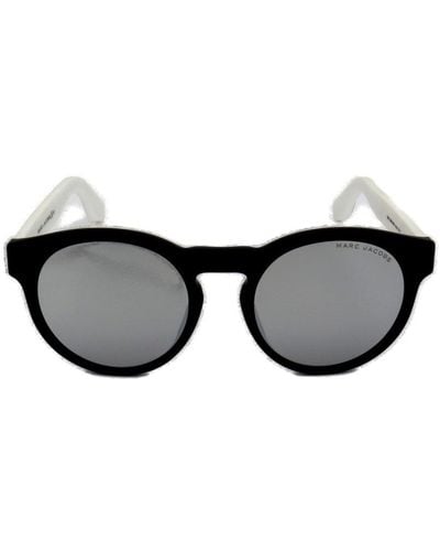 Marc Jacobs Round Frame Sunglasses - Black