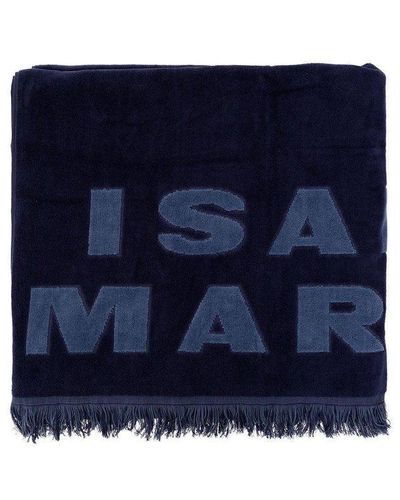 Isabel Marant ‘Soverato’ Beach Towel - Blue