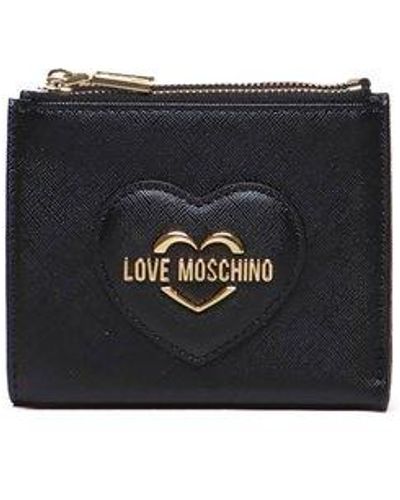 Love Moschino Wallet With Print - White