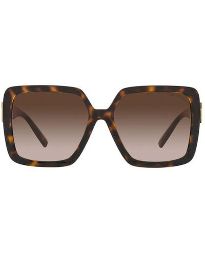 Tiffany & Co. Square Frame Sunglasses - Black