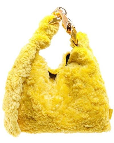 JW Anderson Leather Lined Shoulder Bags - Yellow