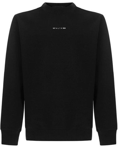 1017 ALYX 9SM Visual Sweatshirt - Black