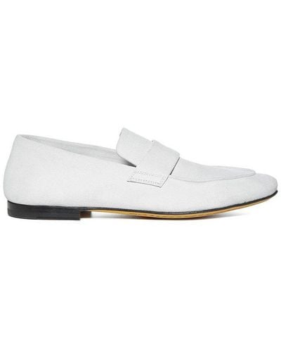 Officine Creative Almond Toe Slip-on Loafers - White