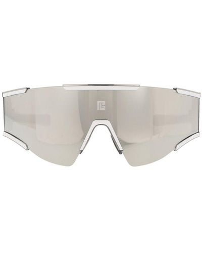 BALMAIN EYEWEAR Oversized Frame Sunglasses - Grey