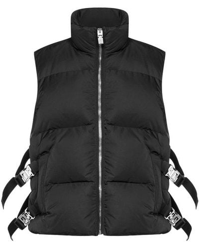 Givenchy 4g-strap Padded Nylon Vest - Black
