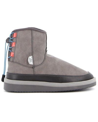 Suicoke Qc-anwp Ankle Boots - Gray