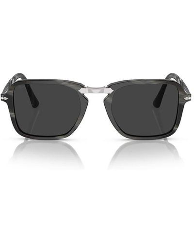 Persol Square Frame Sunglasses - Grey