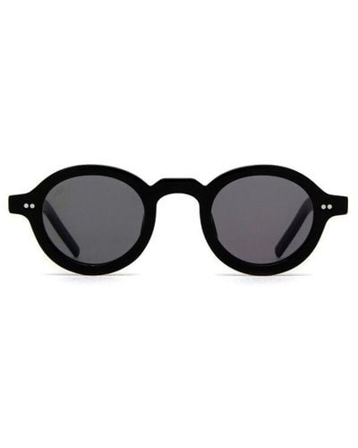 AKILA Kaya Round Frame Sunglasses - Black