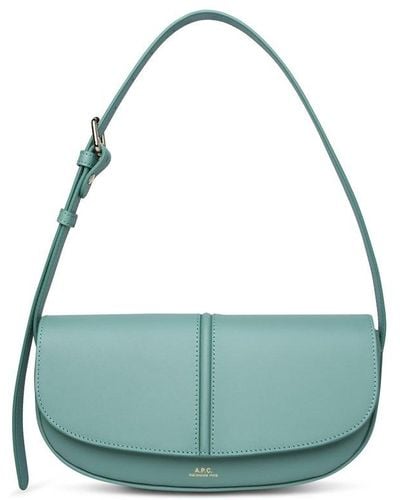 A.P.C. 'Betty' Leather Bag - Green