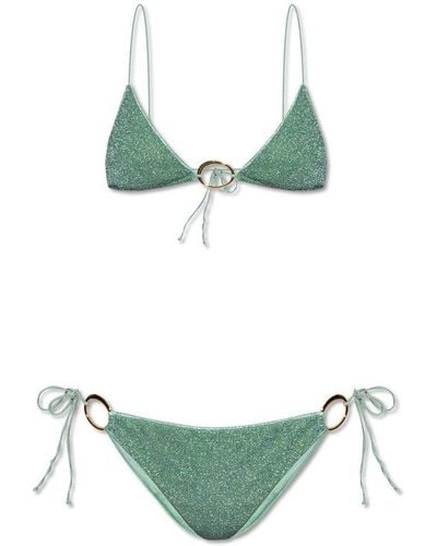 Oséree O-ring Bikini Set - Green