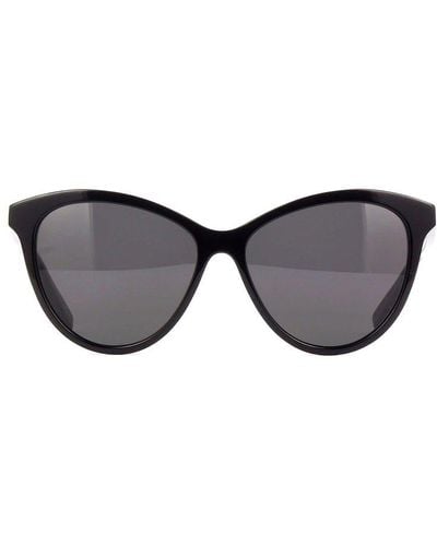 Saint Laurent Cat-eye Frame Sunglasses - Brown
