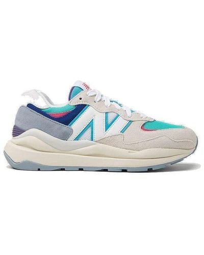 New Balance 57/40 Lace-up Sneakers - Blue