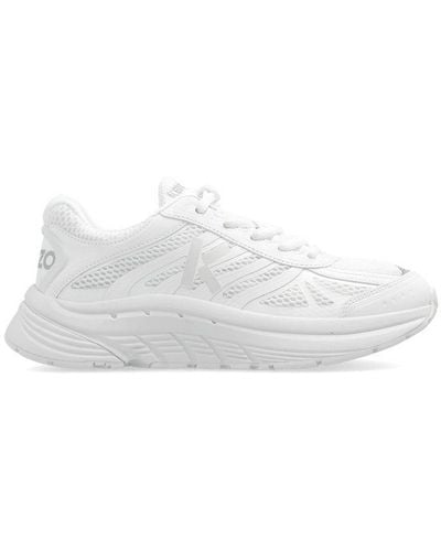 KENZO Pace Lace-up Sneakers - White