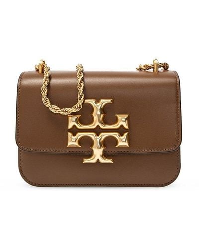 Leather handbag Tory Burch Brown in Leather - 38075458