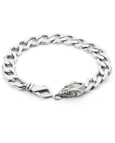 Emanuele Bicocchi Serpens Link Chain Bracelet - Metallic