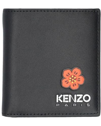 KENZO Boke Flower Bi-fold Wallet - Black