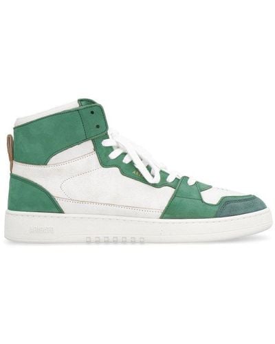 Axel Arigato Dice Hi Leather Trainers - Green