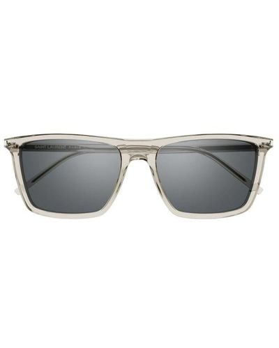 Saint Laurent Sl 668 Square Frame Sunglasses - Gray