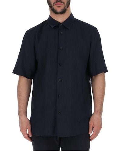 Issey Miyake Button-up Shirt - Blue